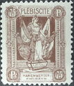 Allegory of Allied Supervision of Plebiscite - 2nd Issue