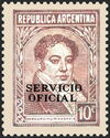 Bernardino Rivadavia (1780-1845), ovpt.