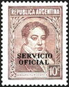 Bernardino Rivadavia (1780-1845), ovpt.