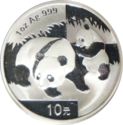 10 Yuan ("Panda" Silver Bullion Coinage)