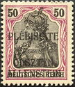 "Germania" overprinted OLSZTYN-ALLENSTEIN