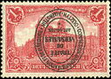 "General Post Office" overprinted TRAITE DE VERSAILLES
