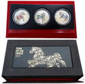 500 Francs (Set 3 x 500 Francs Year of the Horse)