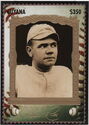 Babe Ruth Portrait Looking to His Left