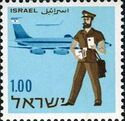 Israeli Postman and Jet Liner
