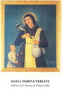 "Marina of Bithynia Virgin", Santa Maria di Licodia, Sicily - Saints (F)