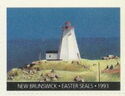 Easter Seals 1993 Provinces New Brunswick