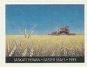 Easter Seals 1993 Provinces Saskatchewan