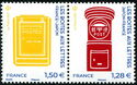 France- Japan Joint Issue : Mailboxes