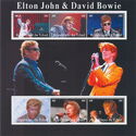 Elton John and David Bowie
