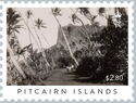 Pitcairn Islanders on Main Road of Island