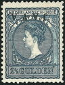 Queen Wilhelmina (Overprinted `Java`)