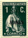 Ceres Issue of Portugal Overprinted