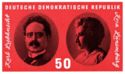 K. Liebknecht and R. Luxemburg