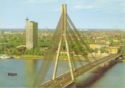 Riga. Gorki Bridge across Daugava