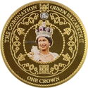 1 Crown (The Coronation - Queen Elizabeth II)