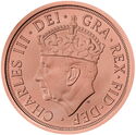 1 Sovereign (Struck on 6 May 2023 - The Coronation of H. M. King Charles III. Plain edge)