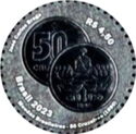 50 Cruzeiros Coin of 1990