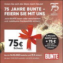 75 Jahre Bunte