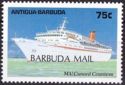 M.V. Cunard Countess - Overprint