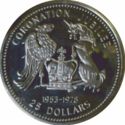 25 Dollars (Coronation Jubilee)