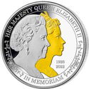 5 Dollars (Queen Elizabeth II. In Memoriam 5 Oz.)