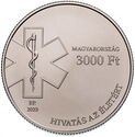 3,000 Forint (National Ambulance Service, 75th anniversary)