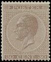 King Leopold I in Profile. Perforation 15