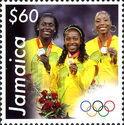 Women's 100 metres medal winners