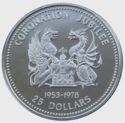 25 Dollars (25th Anniversary - Coronation Jubilee)
