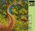 North Island Giant Moa (Dinornis gigasnteus) souvenir sheet