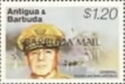 General Douglas MacArthur and Beach Landing - Overprinted