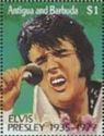 Elvis with Microphne in Left Hand