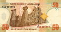 50 Turkish Lira