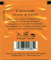 Camomile Honey & Vanilla, fs ®, bs "Open Here" left, N7
