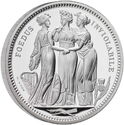 1,000 Pounds (Great Engravers - William Wyon - The Three Graces)