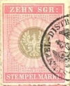 Revenue stamp, Eagle in circle
