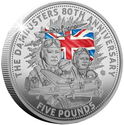 5 Pounds (80th anniversary of The Dambusters Raid - Silver)