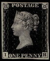 Queen Victoria - Penny Black