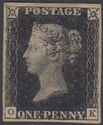 Queen Victoria - Penny Black