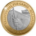 2 Pounds (Traditional Pub Games - Billiards. Silver)