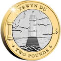 2 Pounds (British Lighthouses - Trwyn Du)