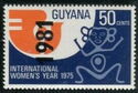 International Women's Year 1975 issue overprinted "1981"