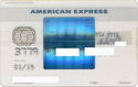 American Express Transparent blue