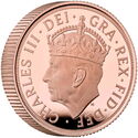 1 Sovereign (Sovereign Piedfort - The Coronation of His Majesty King Charles III)