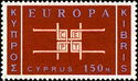 EUROPA/CEPT 1963 - Square and Initials C.E.P.T. with emblem