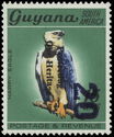 "20" and "Protecting Our Heritage" (blue) on 15c Harpy Eagle