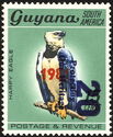 "20" and "Protecting Our Heritage" on 15c (1981) Harpy Eagle