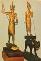 Gold Statuettes of King