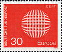 Europa (C.E.P.T.) 1970 - Flaming Sun